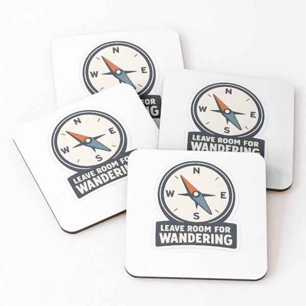 Item preview, Leave Room For Wandering Minimal Adventure Design designed and sold by Naviora.