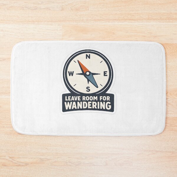 Item preview, Leave Room For Wandering Minimal Adventure Design designed and sold by Naviora.