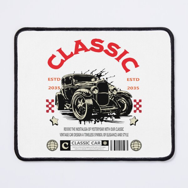Item preview, Aesthetic Classic Car Ford Model B 1930s Coupe Retro Style Print designed and sold by Aegy2024.