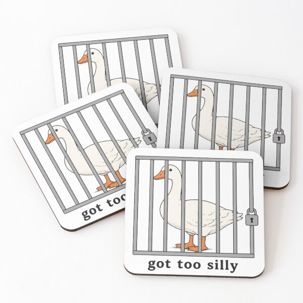 Item preview, Got Too Silly Goose Shirt – Funny Goose Lover Design designed and sold by  Mirai_Art  ⭐⭐⭐⭐.