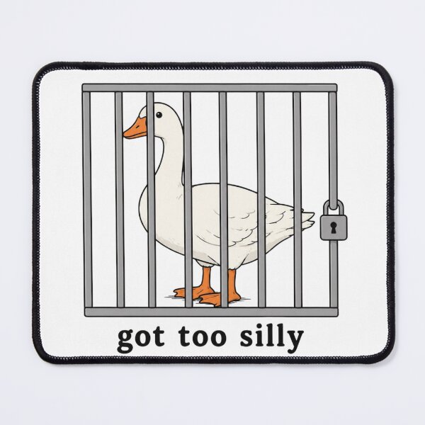 Item preview, Got Too Silly Goose Shirt – Funny Goose Lover Design designed and sold by  Mirai_Art  ⭐⭐⭐⭐.