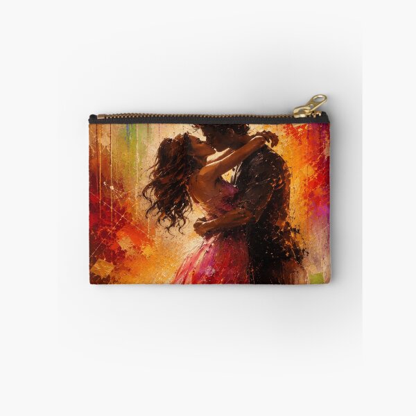 Item preview, Romantic Couple Embracing Abstract Painting designed and sold by Joey Santiago.