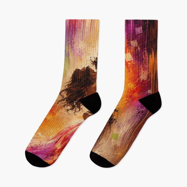 Item preview, Romantic Couple Embracing Abstract Painting designed and sold by Joey Santiago.