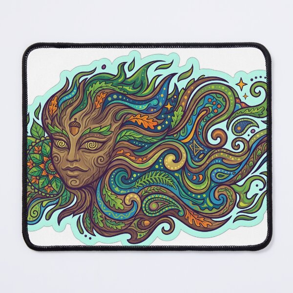 Item preview, Psychedelic Doodle Art Colorful Abstract Line Drawing designed and sold by ManuMax93.