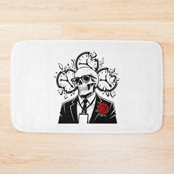Item preview, Dead Inside Office Skull Corporate Burnout Humor designed and sold by chattsuede.