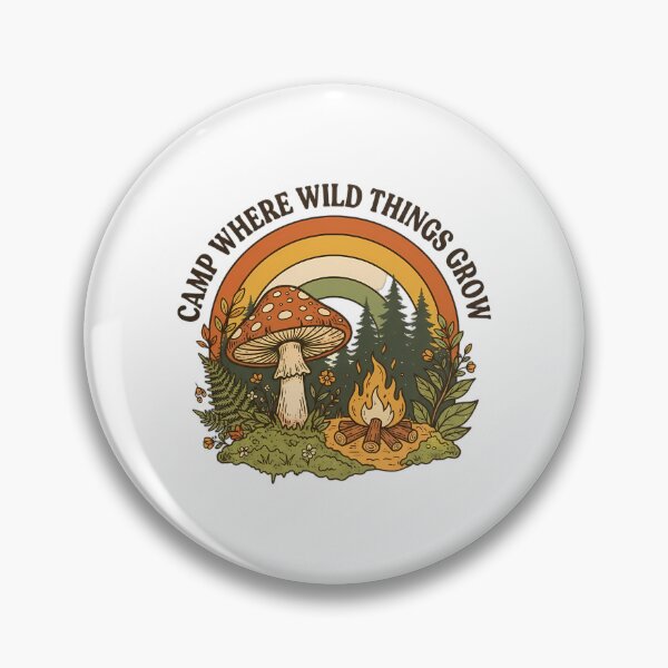 Item preview, Forest Campfire And Mushroom Adventure Artwork designed and sold by SHOP-Corner.