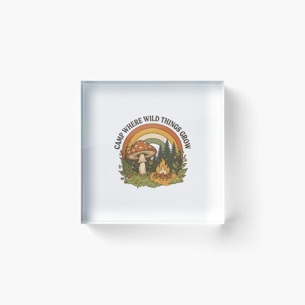Item preview, Forest Campfire And Mushroom Adventure Artwork designed and sold by SHOP-Corner.