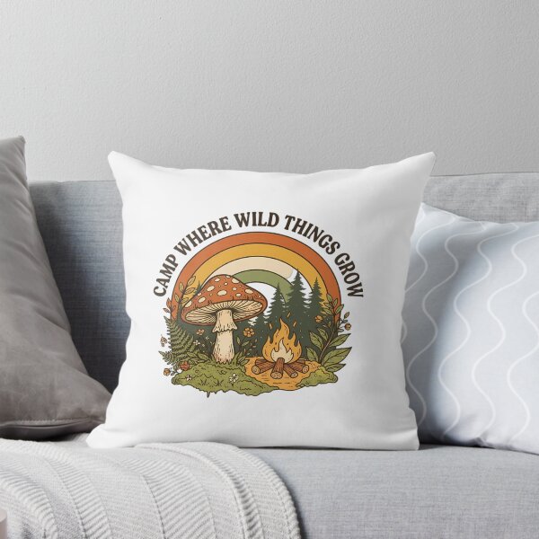 Item preview, Forest Campfire And Mushroom Adventure Artwork designed and sold by SHOP-Corner.