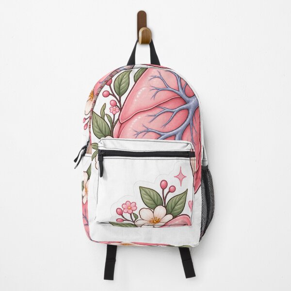 Item preview, Cute Anatomical Lungs Sticker – Medical Student Aesthetic designed and sold by saraharantes.