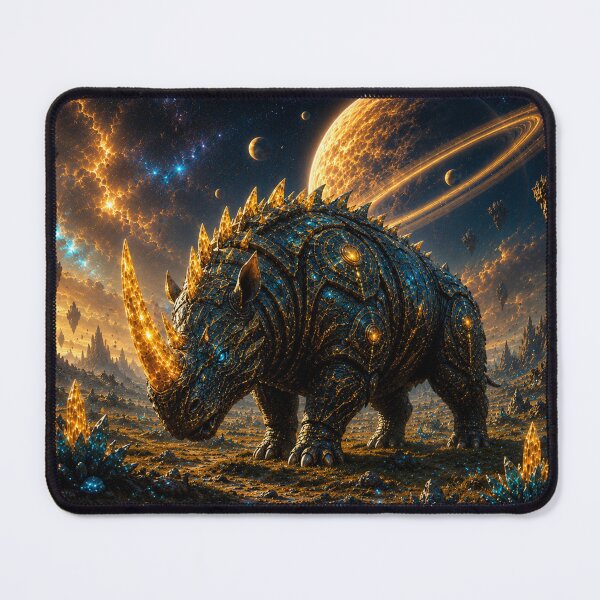 Item preview, Cosmic Rhino – Cosmic Rhino designed and sold by ZYVARENNE.