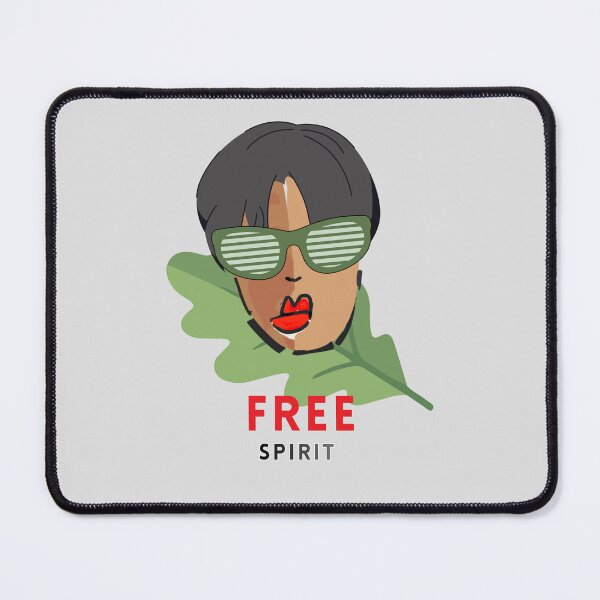 Item preview, Free Spirit – Independent Woman Fashion Illustration designed and sold by baskamade.