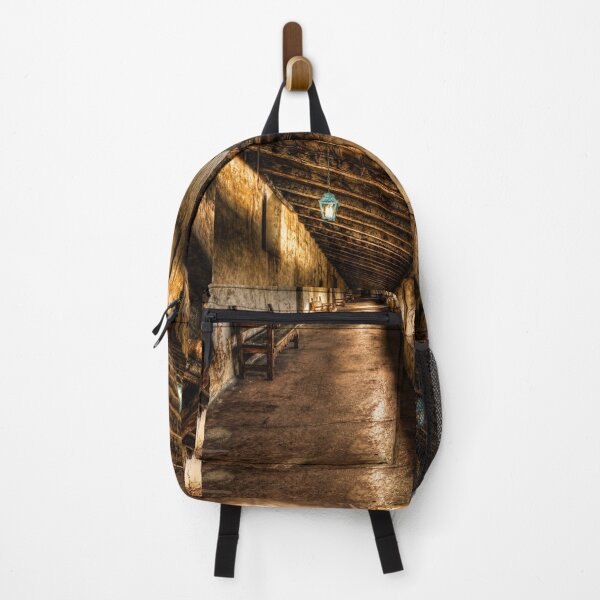 Item preview, Golden Light in the Mission Corridor designed and sold by Kimberly Palmer.