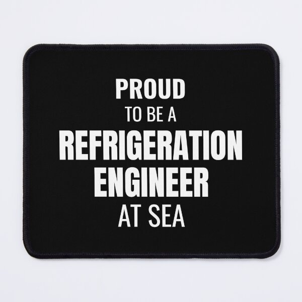 Item preview, Proud to be a Refrigeration Engineer at Sea (White) designed and sold by ShipCrewNation.