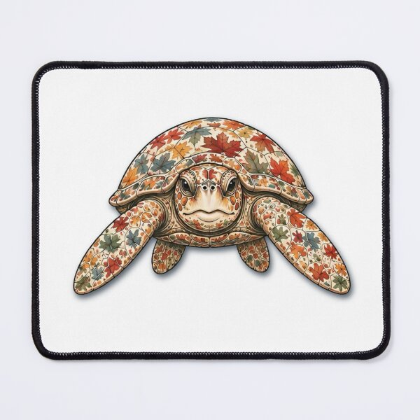 Item preview, Maple Turtle | Ocean Autumn Maples Art Collection designed and sold by Zaru Art Studio.