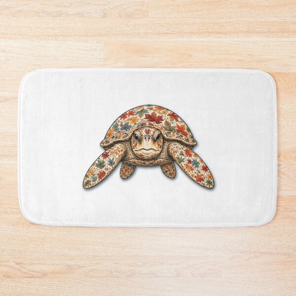 Item preview, Maple Turtle | Ocean Autumn Maples Art Collection designed and sold by Zaru Art Studio.