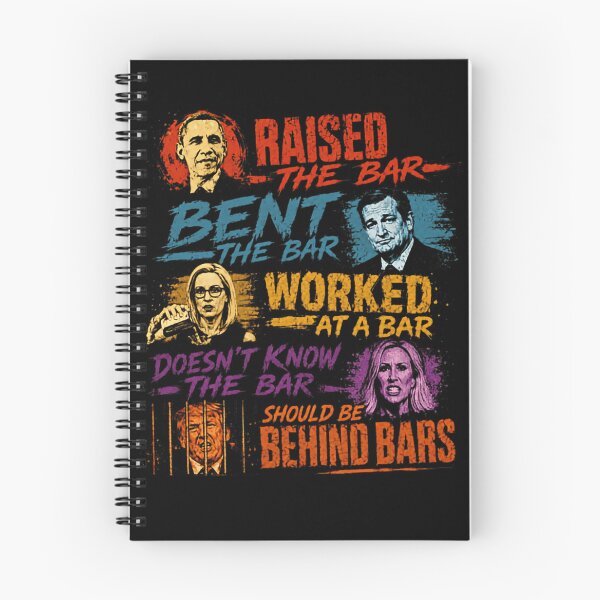 Item preview, Raised The Bar Bent The Bar Worked At A Bar Doesn't Know The Bar Should Be Behind Bars Political Satire designed and sold by HumansStuck12.