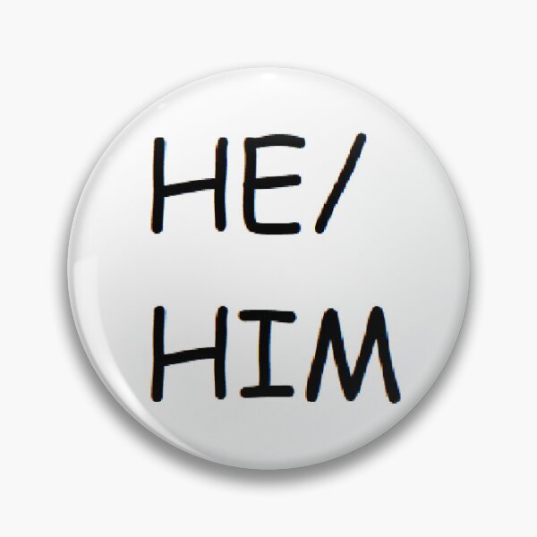 Item preview, He/him comic sans  designed and sold by Betelgeuse_.