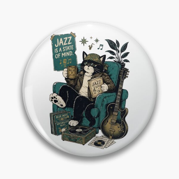 Item preview, Jazz Is A State Of Mind designed and sold by Sovereign Supply Co..
