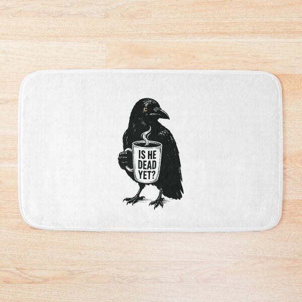 Item preview, is He Vintage Dead Yet Dark Crow Raven Bird Humor Retro  designed and sold by BornBorn.
