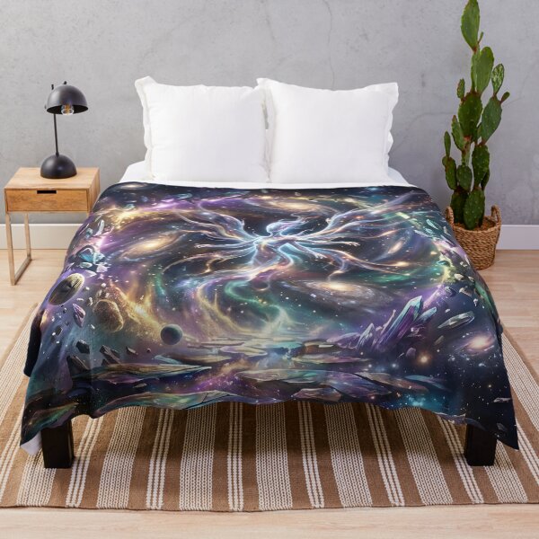 Item preview, Cosmic Nebula Fractal Psychedelic Space Art designed and sold by ManuMax93.