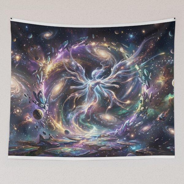 Item preview, Cosmic Nebula Fractal Psychedelic Space Art designed and sold by ManuMax93.