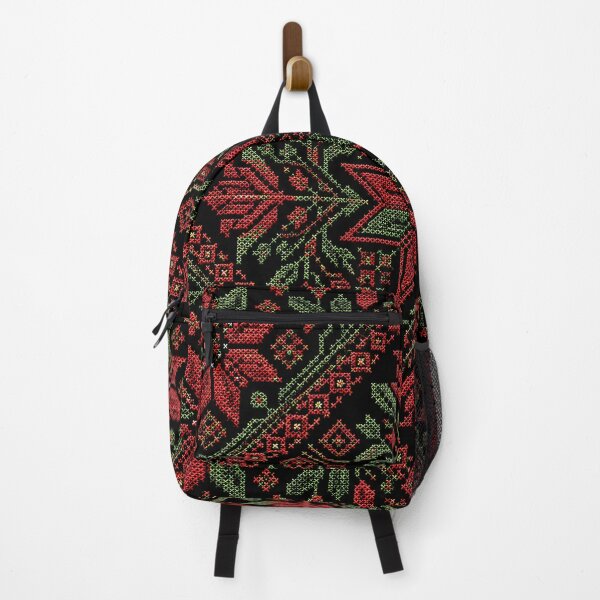 Item preview, Authentic Palestinian Tatreez | Geometric Folk Cross Stitch Embroidery designed and sold by BrainCurves.