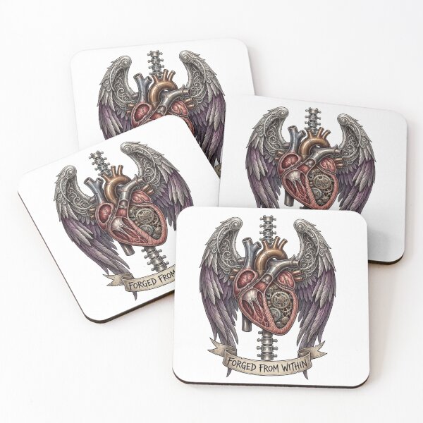 Item preview, Anatomical Mech-Heart: Forged From Within designed and sold by SevStickers.