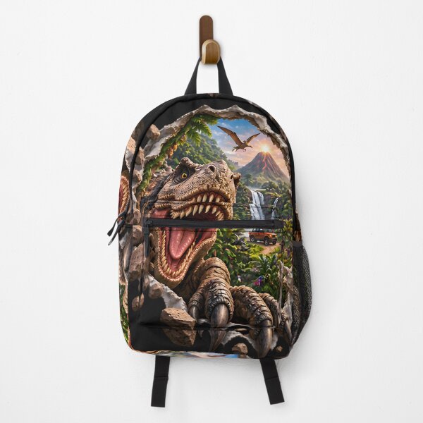 Item preview, 3D Fierce Prehistoric Dinosaur Escape designed and sold by AI-Only Creations.