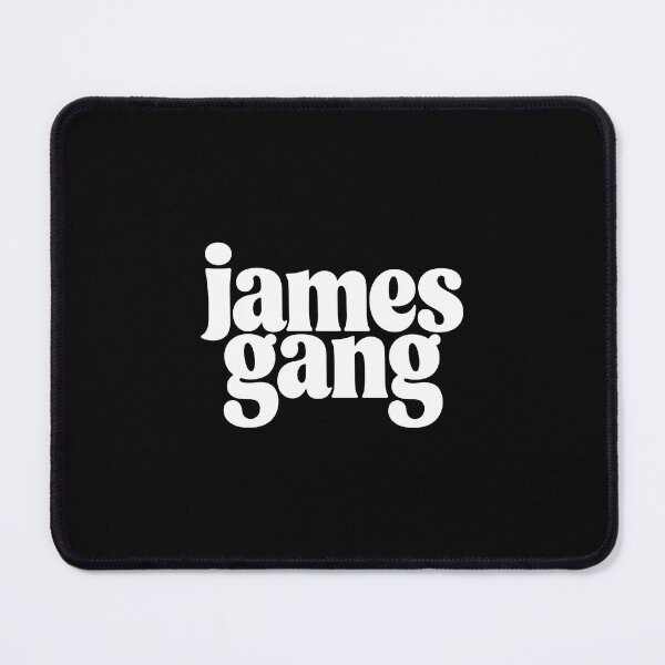 Item preview, Bold White 'James Gang' Typographic -93 designed and sold by NiamhSmithCute.