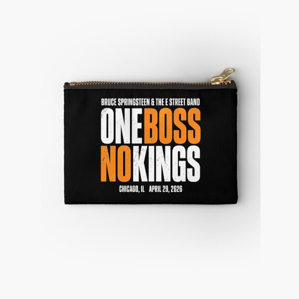 Item preview, Bruce Springsteen Chicago Concert 2026 One Boss No Kings-45 designed and sold by NiamhSmithCute.