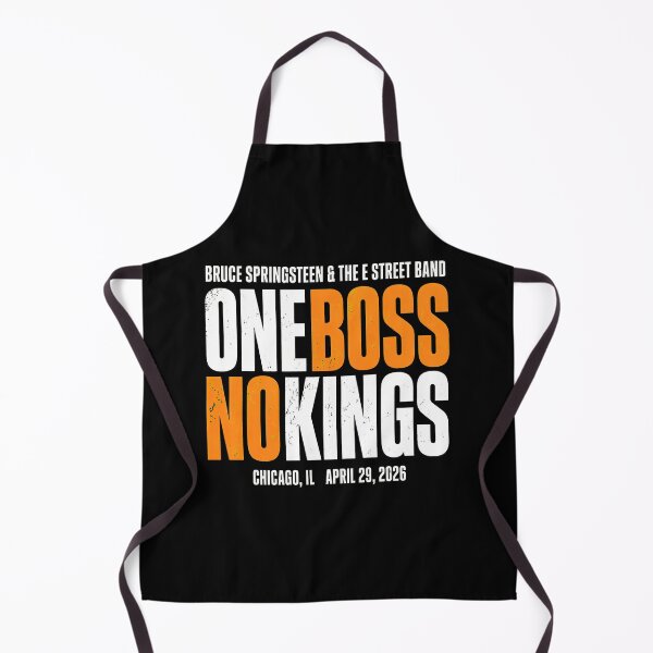Item preview, Bruce Springsteen Chicago Concert 2026 One Boss No Kings-45 designed and sold by NiamhSmithCute.