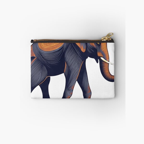 Item preview, Vintage Elephant Line Art Wildlife Illustration designed and sold by Print Print On.