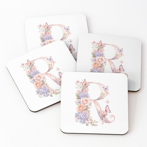 Item preview, Letter R designed and sold by Whimsy Petal and Co..