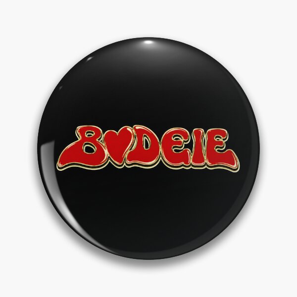 Item preview, BUDGIE Style Red Yellow Outline Font-17 designed and sold by NiamhSmithCute.