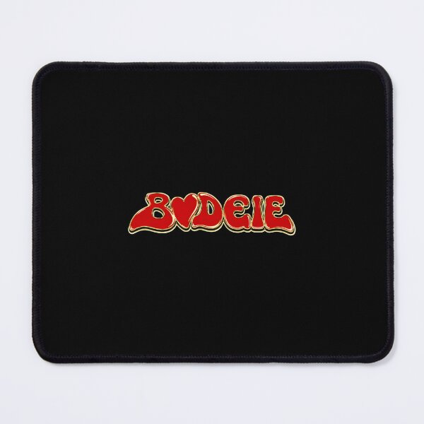 Item preview, BUDGIE Style Red Yellow Outline Font-17 designed and sold by NiamhSmithCute.
