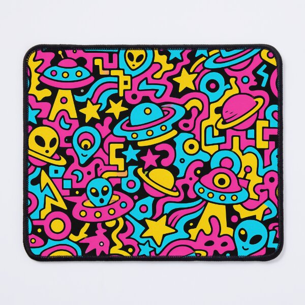 Item preview, The Cosmic Pop-Art Alien Labyrinth designed and sold by Thai Vibe Studio.