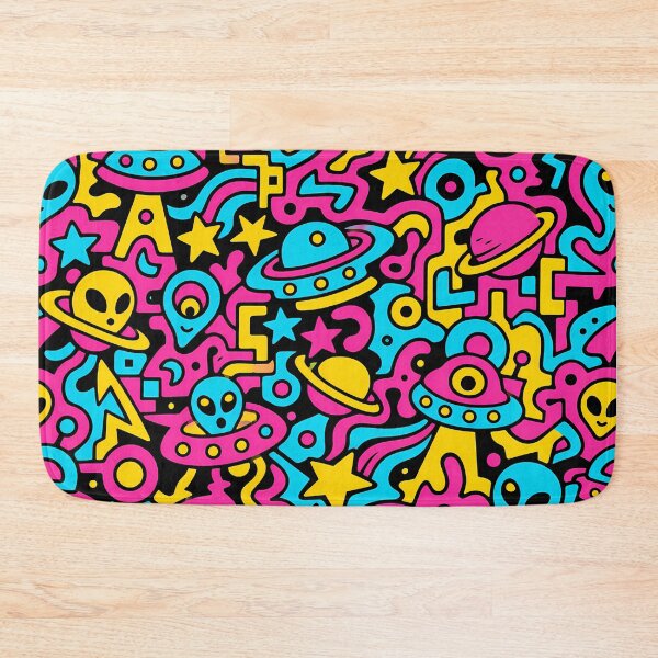Item preview, The Cosmic Pop-Art Alien Labyrinth designed and sold by Thai Vibe Studio.