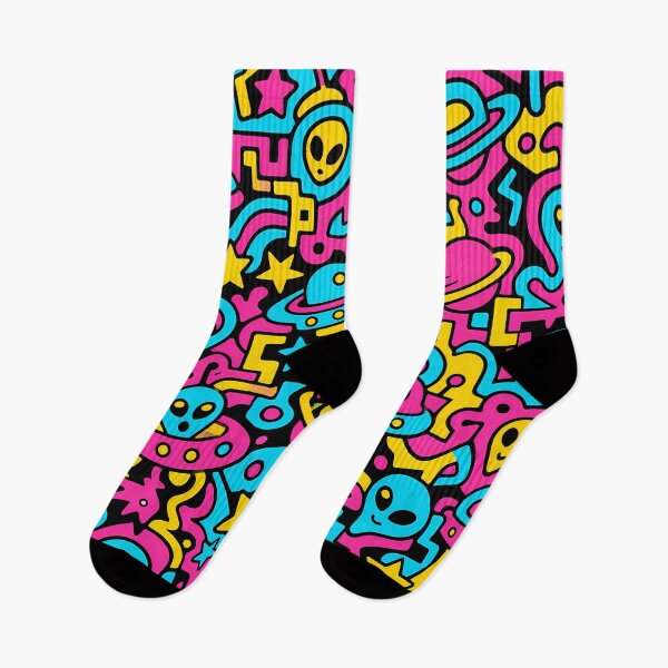 Item preview, The Cosmic Pop-Art Alien Labyrinth designed and sold by Thai Vibe Studio.