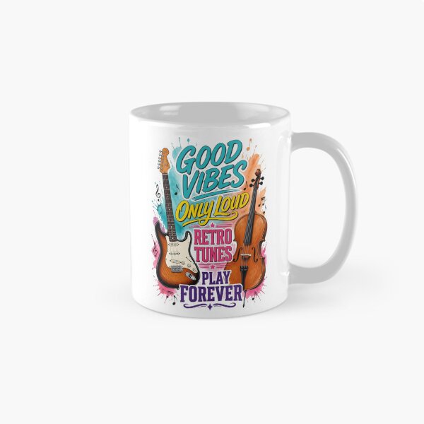 Item preview, Good Vibes Only Loud Retro Tunes designed and sold by Sovereign Supply Co..