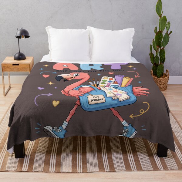 Item preview, Art Teacher Flamingo Support designed and sold by MOCH- ART.