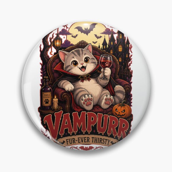 Item preview, Vampurr Fur-Ever Thirsty designed and sold by Moochie Studios.
