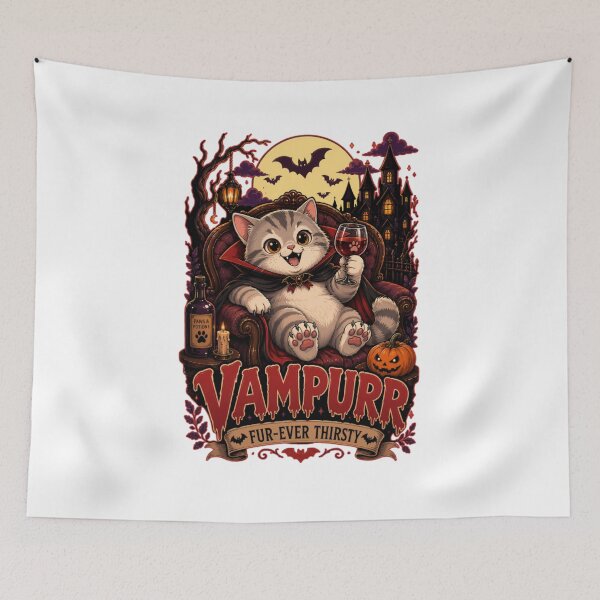Item preview, Vampurr Fur-Ever Thirsty designed and sold by Moochie Studios.