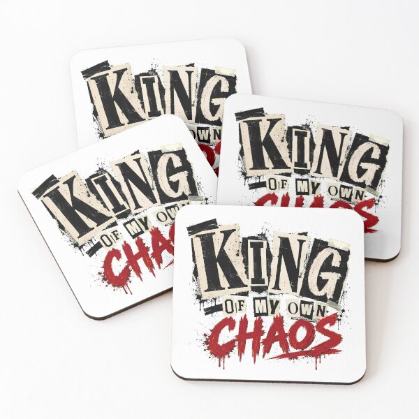 Item preview, King Of My Own Chaos Grunge Punk Collage designed and sold by chattsuede.