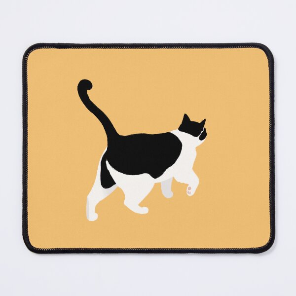 Item preview, Happy Tuxedo Cat Walking Away designed and sold by You Store.