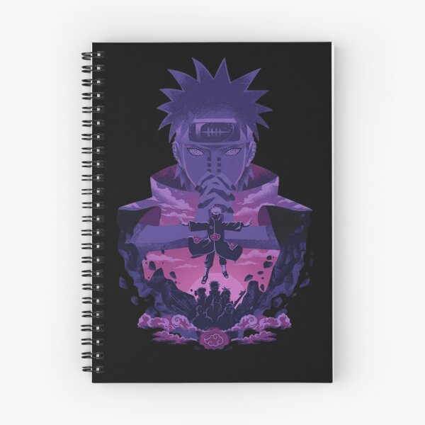 Aperçu de l'œuvre Guerrier Shinobi violet style anime créée et vendue par SALAHARTICT1.