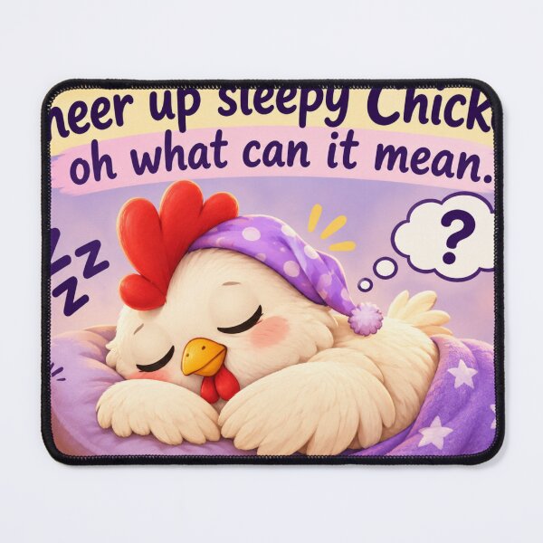 Item preview, Cheer up sleepy chicken designed and sold by AllRoundTees.