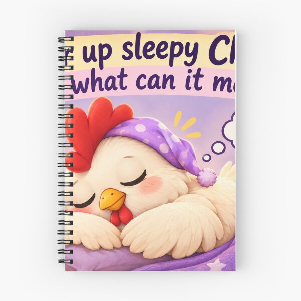 Item preview, Cheer up sleepy chicken designed and sold by AllRoundTees.