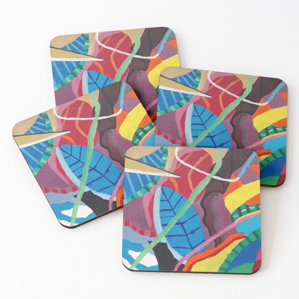 Item preview, Colorful Geometric Abstract Painting. designed and sold by fbtrisha.