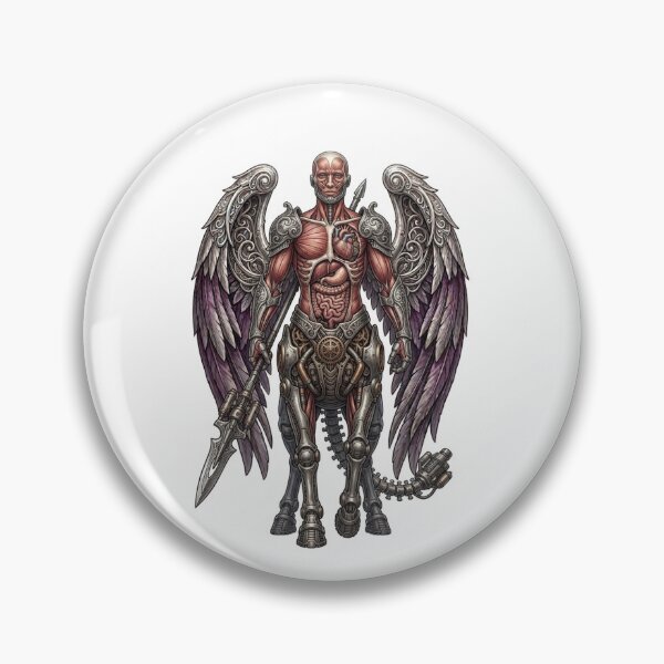 Item preview, Biomechanical Centaur-Angel: Anatomical Warrior Figure designed and sold by SevStickers.