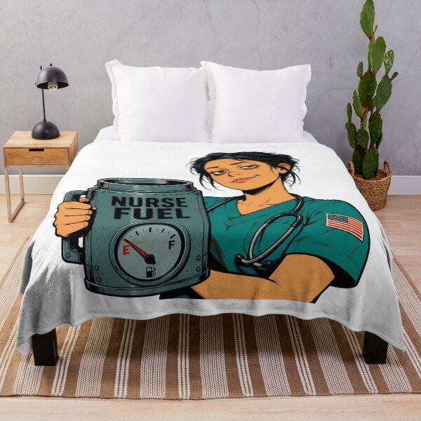 Item preview, Nurse Fuel Coffee Comic Book Tired Nurse designed and sold by chattsuede.